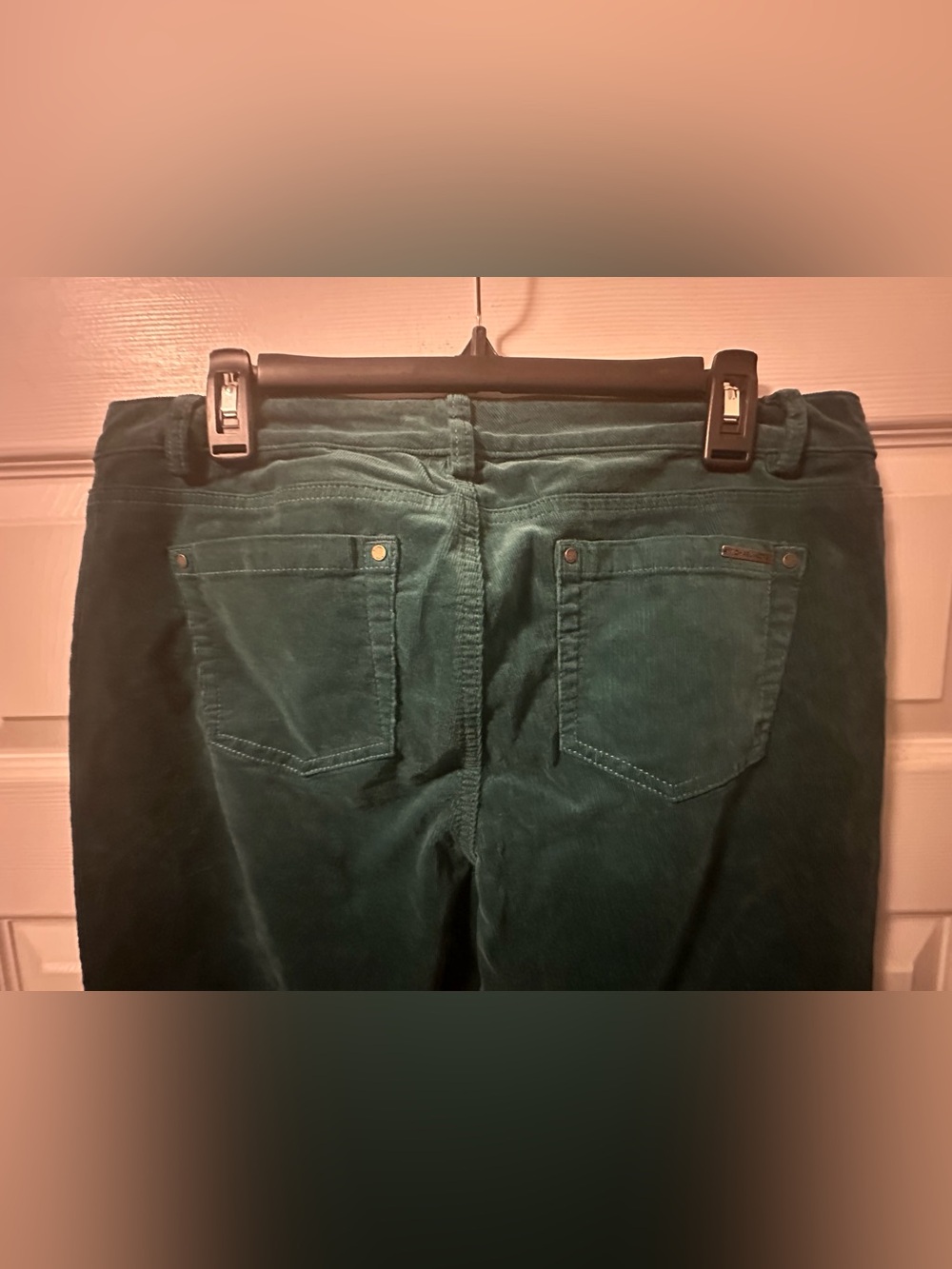 NWT Women’s Michael Kors Dark Teal Corduroy Straight Jeans - Size 10